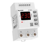 Придбати -  Реле напруги DigiTOP VP-20A M3R на DIN-рейку з термозахистом VP20AM3R (00000060510)