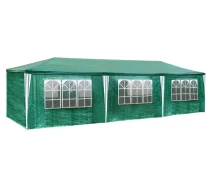 Придбати - садовий павільйон і бесідку  Павільйон садовий gazebo Taizhou 3х9м Зелений CC-ZT-005/gr, діаметр труби 31X24X18 мм