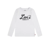 Придбати - дитячий реглан і лонгслів  Дитячий лонгслів Levi's з принтом 1159834138 (Білий 6X) (art913236)