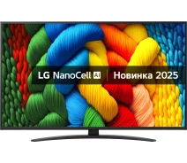 Придбати - телевізор  Телевізор LG 50NANO81A6A