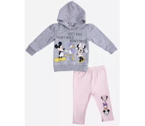 Придбати - комплект для малюків  Комплект Minnie Mouse Disney 86-92 см (18-24 міс) MN18372 Сіро-рожевий 8691109924698