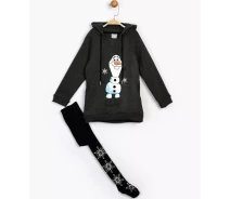 Придбати - дитяче худі  Довгий Худі (з колготами) Олаф 110 см (5 років) Disney FZ16278 Чорний 8691109830906