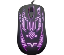 Придбати - мишку для ноутбука  Миша провідна Frime Black Panther оптична 4000dpi з підсвічуванням Black(FMP18100)