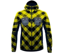 Придбати - куртку мужскую  Чоловіча куртка з капюшоном VIPER MAN PRINT YELLOW SCOTTISH L