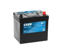 Придбати - автомобільний акумулятор  Автомобільний акумулятор EXIDE START-STOP EFB 60A (EL604)