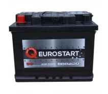 Придбати - автомобільний акумулятор  Акумулятор автомобільний EUROSTART 60A (560065055)