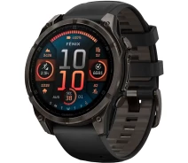 Придбати - смарт-годинник  Смарт-годинник Garmin Fenix ​​8 47mm AMOLED Sapphire Carbon Gray DLC Titanium w. Black/Pebble Gray S. Band (010-02904-20/21)