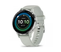 Придбати - смарт-годинник  Смарт-годинник Garmin Venu 3S Silver S. Steel Bezel w. Sage Gray Case and S. Band (010-02785-01)