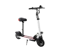 Придбати - електросамокат  Електросамокат Best Scooter BS-10650 з сидінням, 800 Вт, акумулятор 48V13Ah, складаний, білий