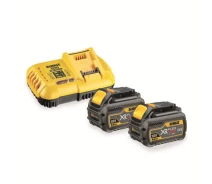 Придбати - зарядний пристрій для інструменту  Зарядний набір DeWALT DCB118T2: 8A зарядка + 2 акумулятори FLEXVOLT 18/54В