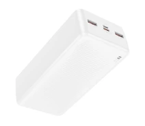 Придбати - універсальну мобільну батарею  Power bank Borofone BJ56B 30000 mAh PD20W+QC3.0 (22.5W) з швидкою зарядкою повербанк 2xUSB White