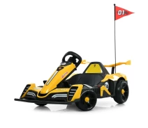 Придбати - дитячий електромобіль  Електрокарт Bambi Kart M 6147EBLR-6(24V) з пультом керування жовтий