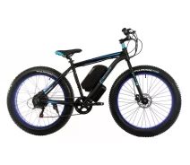 Придбати - електровелосипед  Електрофетбайк E-motion Fatbike GT 48V 16Ah 1000W чорно-синій (EFAT-GT48151000BB)