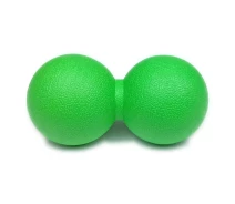 Придбати - масажний м'яч  М'яч масажний подвійний FitMaker Double Relax Ball зелений (масажер для шиї, стоп, спини)