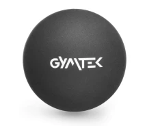 Придбати - масажний м'яч  Масажний м'яч Gymtek 63 мм силіконовий чорний