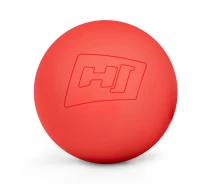 Придбати - масажний м'яч  Силіконовий масажний м'яч 63 мм Hop-Sport HS-S063MB червоний