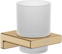 Придбати - склянку для ванної  Склянка для зубних щіток HANSGROHE ADDSTORIS 41749140, бронза сатин