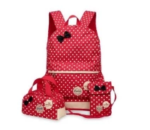 Придбати - рюкзак  Набір рюкзак MiMi Red Berkani RB00448 Червоний (292-BR-1353)