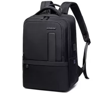 Придбати - рюкзак  Рюкзак для ноутбука Arctic Hunter B00490, що може розширюватись (Чорний)