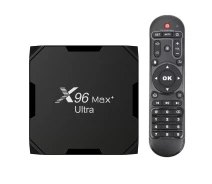 Придбати - HD-медіаплеєр  Смарт ТВ приставка X96 Max+ Plus ULTRA 4/32 Гб Smart TV Box Android 11 (636-3)