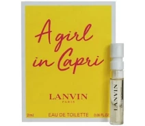 Придбати - женскую парфюмерию  Туалетна вода Lanvin A Girl in Capri пробник 2 мл (3386460104005)