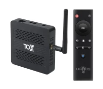 Придбати - HD-медіаплеєр  Смарт ТБ приставка Ugoos TOX3 4/32, Amlogic S905X4, 4K AV1, Android 11 rev.2 + аеропульт UR01 (комплект)