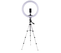 Придбати - кільцеве світло  Кільцева LED лампа 30 см з утримувачем для телефону Штатив 102 см