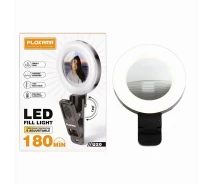 Придбати - кільцеве світло  Селфі-кільце PLOKAMA LED U20, 40 світлодіодів,колірна температура від 3500K до 6500K,три рівні яскравості, чорне