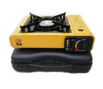 Придбати - настільну плиту  Плита газова XPRO (2.3KW) BDZ-153-KS01 у валізі 1 конфорка (8) жовта (MER-15403_335)