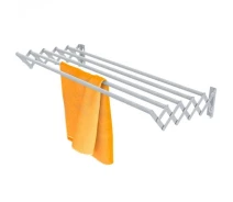 Придбати - сушилку для білизни  Сушарка гармошка для білизни для одягу настінна зручна компактна 120 см Nobrand (473107-Prob) Біла