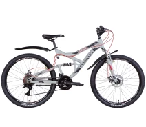 Придбати - велосипед  Велосипед 26" Discovery CANYON AM2 DD 2022 Розмір 17.5" сіро-чорний