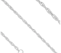 Придбати - ланцюжок  Ланцюжок мотузка Maxi Silver 7994 SE, розмір 45см