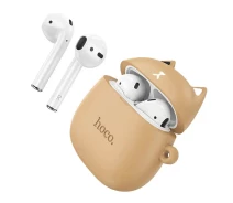 Придбати - навушники  Навушники AirPods Hoco EW45 white + case cat brown