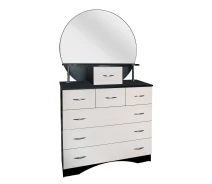 Придбати - комод  Комод Вальс із дзеркалом МАКСІ-МЕБЛІ (RS) Ясен шимо/Бук (12975)