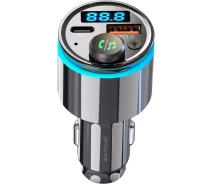 Придбати - FM трансмиттер  FM-трансмітер Proove FM Launcher Nexus 30W (PD+QC3.0) Type-C+USB Black (FMNX30110001) [138403]