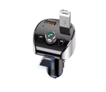 Придбати - FM трансмиттер  FM-Трансмітер адаптер автомобільний JOYROOM з Bluetooth JR-CL02 2USB 3.6A Fast Charge