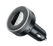 Придбати - FM трансмиттер  Адаптер автомобільний Bluetooth FM BASEUS Enjoy Car Wireless MP3 Charger |BT5.0, 2USB, AUX/TF, 3.4A| CCLH-01)