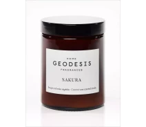 Придбати - свічку  Ароматична свічка з ароматом японської вишні Geodesis Sakura Nature Candle 150 г (1071204)