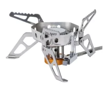 Придбати - туристичний пальник та плиту  Пальник газовий зі шлангом, п'єзопідпалом і вітрозахистом Tramp TRG-046 (UTRG-046)