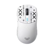 Придбати - мишку для ноутбука  Миша бездротова ігрова AULA SC580 PAW3325 Print, 12000 DPI 2,4G+Bluetooth White Миша бездротова ігрова AULA SC580 PAW3325 Print, 12000 DPI 2,4G+Bluetooth White