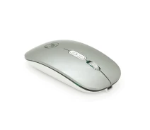 Придбати - мишку для ноутбука  Миша бездротова iMICE E-1400 5 кнопок 800/1200/1600 DPI 2.4Ghz 10м Windows XP/Vista/Win7/8/10 Mac OS X Rechargable Silver box Q100 (YUT_V3905)