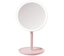 Придбати - косметичне дзеркало  Дзеркало для макіяжу Xiaomi DOCO Pro LED Makeup Mirror Pink (M002) [66274]
