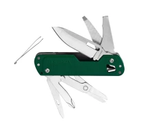 Придбати - швейцарский нож  Багатофункціональний ніж Leatherman Free T4 Evergreen 17 Інструментів (832875)