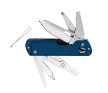 Придбати - швейцарский нож  Багатофункціональний ніж Leatherman Free T4 Navy 17 Інструментів (832879)