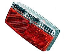 Придбати - велофару  Фара задня X-Light XC-120С 2 SUPER LED під динамо з розміром (A-O-B-P-0122)