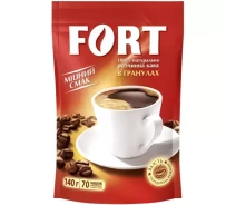 Придбати - каву  Кава розчинна Fort, 140 г