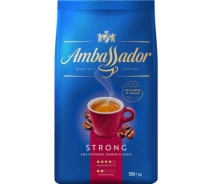 Придбати - каву  Кава Ambassador в зернах 500г пакет, "Strong" (am.53232) (505504-01)