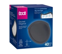 Придбати - молокоотсос  Вкладиш для бюстгальтера Lovi Discreet Elegance 40 шт. чорні (19/612) (891404-01)