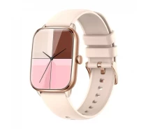 Придбати - смарт-годинник  Годинник Colmi C61 Gold з можливістю здійснювати дзвінки, великим екраном, виміром кисню в крові.