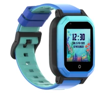 Придбати - смарт-годинник  Дитячий розумний смарт-годинник Wonlex KT20 з камерою WI-FI GPS SIM-карта відеодзвінок Blue (17767)